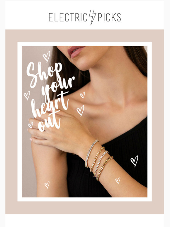 Electric Picks Jewelry *adds everything to bag* Milled