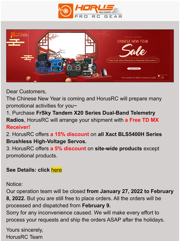 Free Dual-Band Receiver & Site-wide Discounts!!!