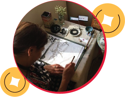 Chinese Ink Painting Workshop For Two