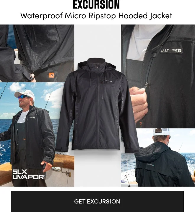 Excursion Waterproof Micro Ripstop Hooded Jacket