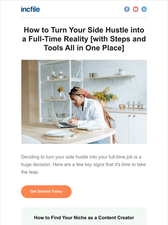 How to Turn Your Side Hustle into a Full-Time Reality [with Steps and Tools All in One Place]