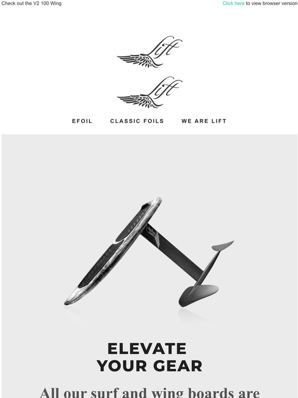 Lift Foils Learn how to care for your eFoil Milled