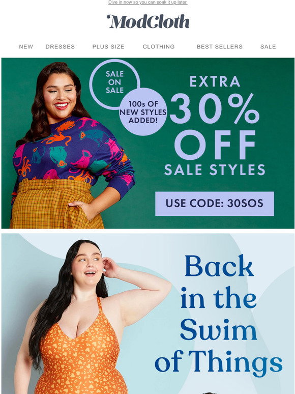 Modcloth: Look fresh to depth in new . | Milled