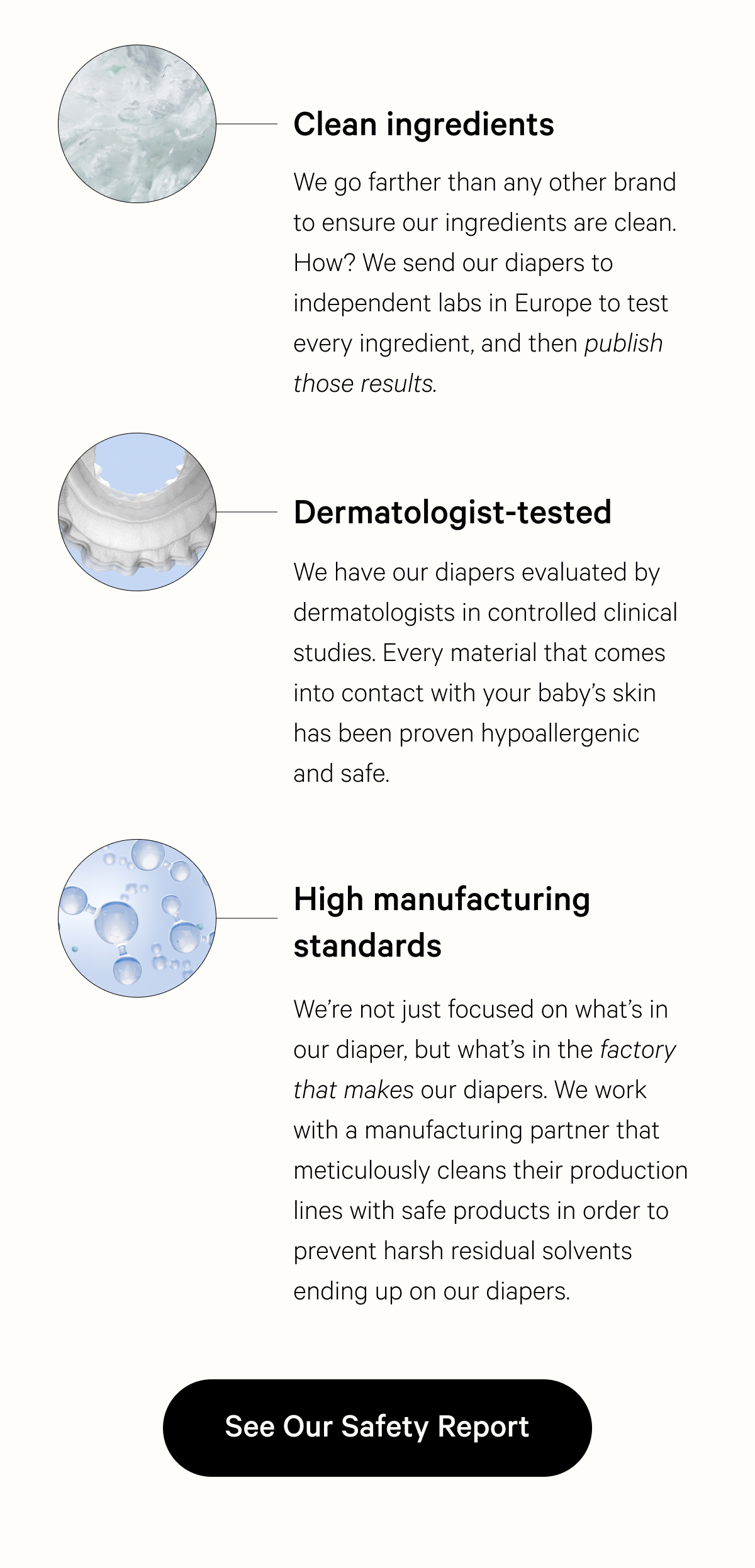 Coterie What makes Coterie diapers so much cleaner? Milled