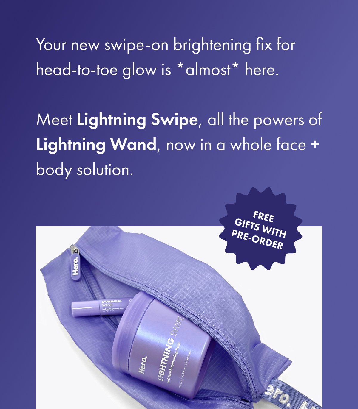 Product image of Lightning Swipe, Lightning Wand Mini, and Mini Bag