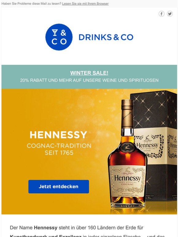 Hennessy: Einzigartige Cognacs mit Geschichte