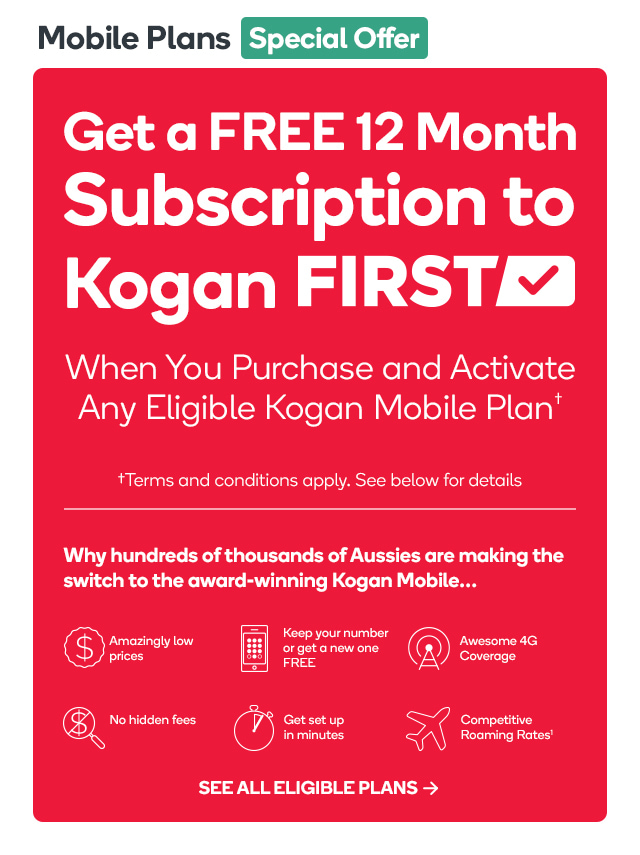 kogan Free Kogan First with Our Hottest Kogan Mobile Plans Milled