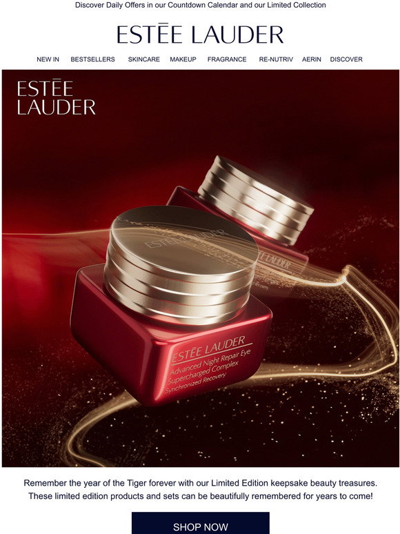 Estee Lauder It's Pay Weekend Get Ready for the Year of the Tiger