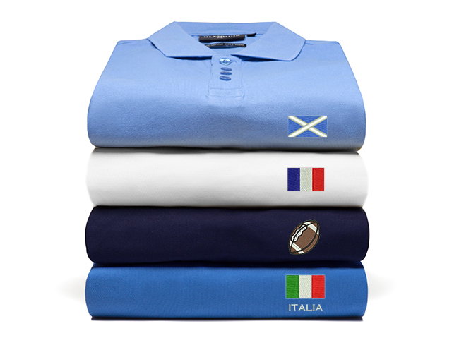 Personalise your Glenmuir and Sunderland garments with our complimentary online embroidery service