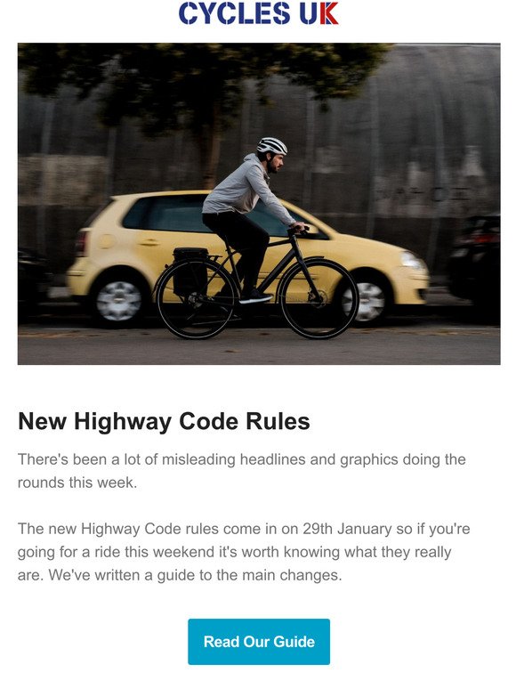 Don't Believe the Hype - New Highway Code Rules