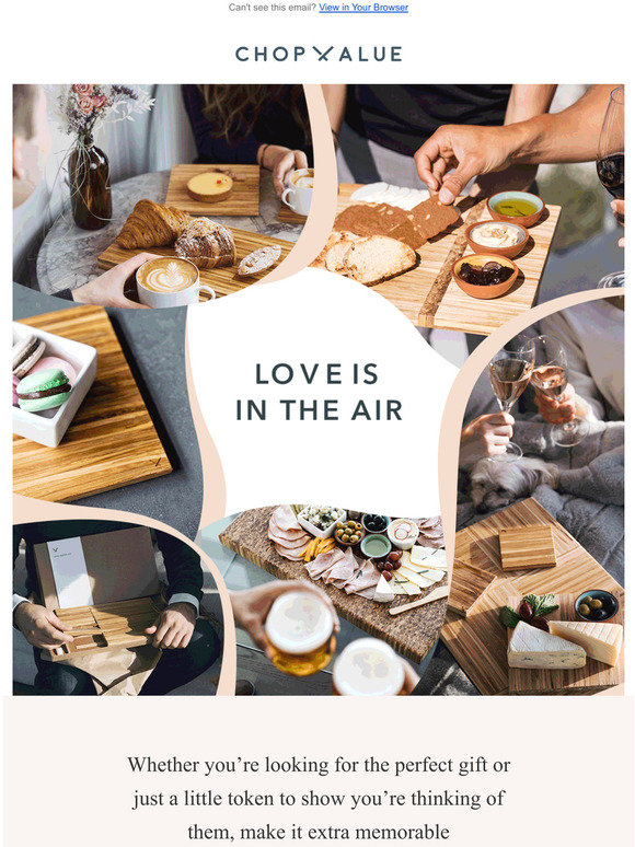 Be our Valentine (and get FREE ENGRAVING) 