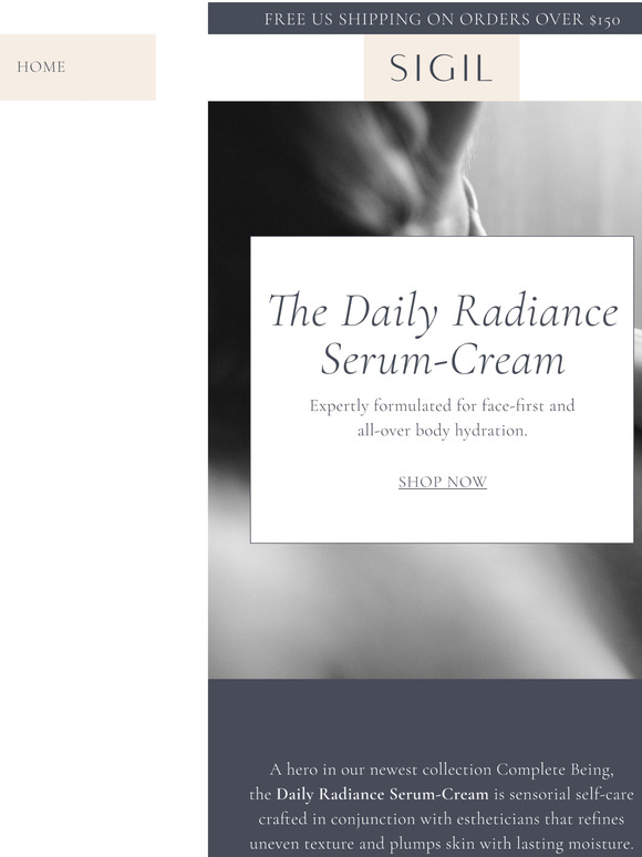 The Daily Radiance Serum-Cream