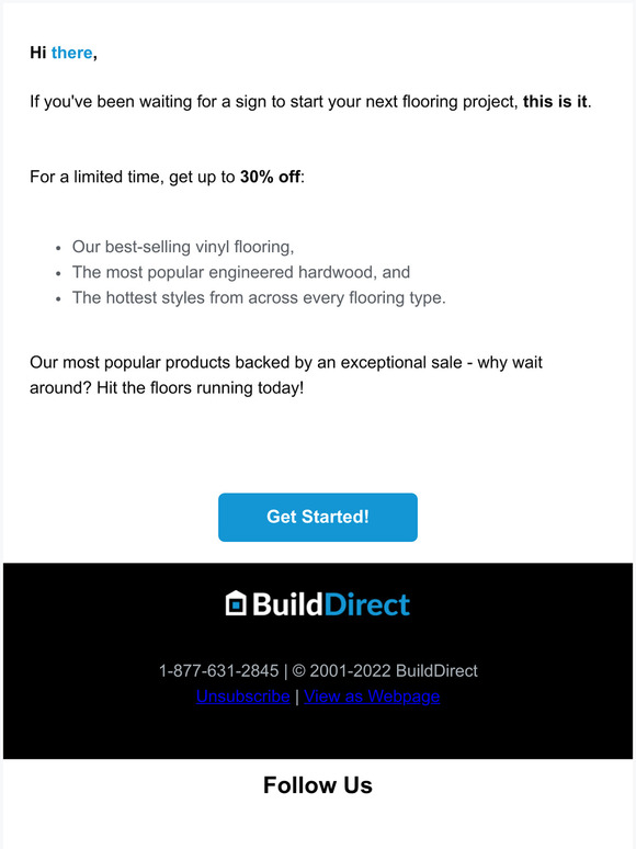 Still waiting to start your next home project? The wait is over!