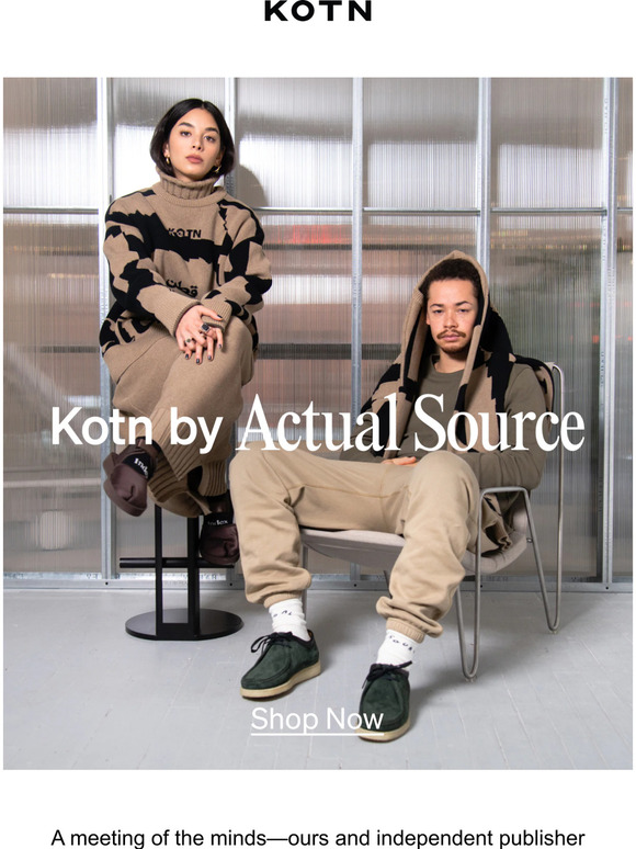 KOTN Introducing Kotn by Actual Source Milled