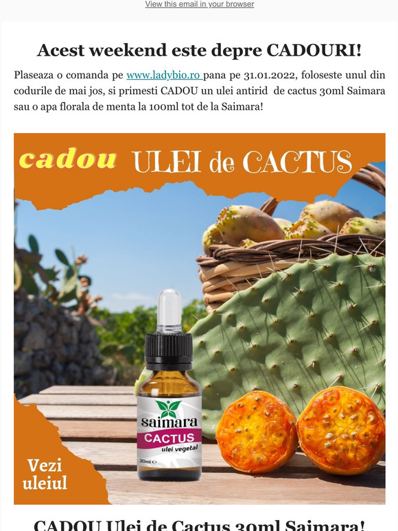 Iti facem un cadou. Citeste email-ul