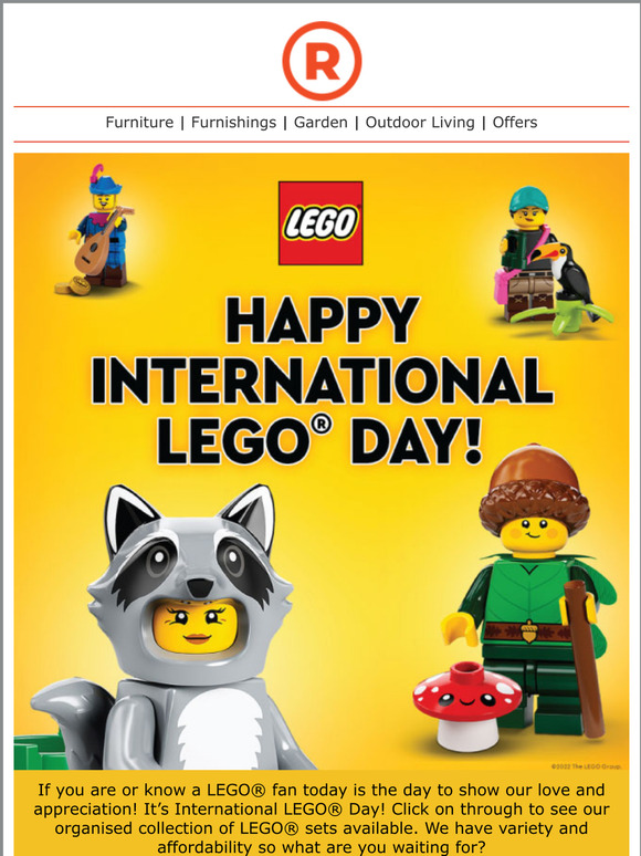 The Range International LEGO Day! Milled