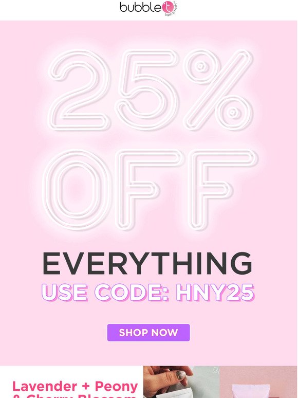 FLASH SALE | 25% OFF ALL ORDERS | USE CODE: HNY25