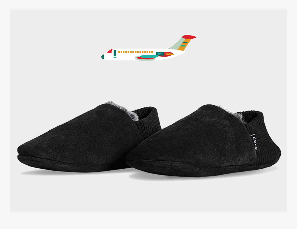 Topdrawer: NEW! Kolo Perry Suede Leather House Shoes | Milled display picture 2