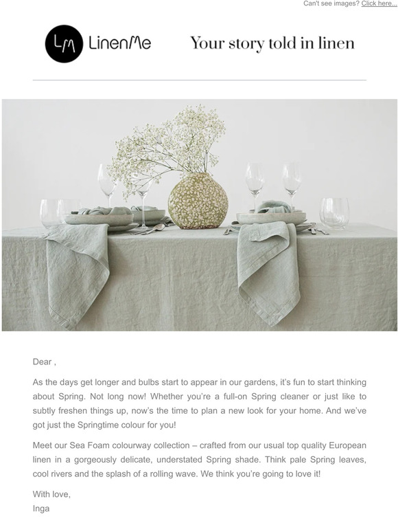 Step into Spring with our Stunning Sea Foam Collection!