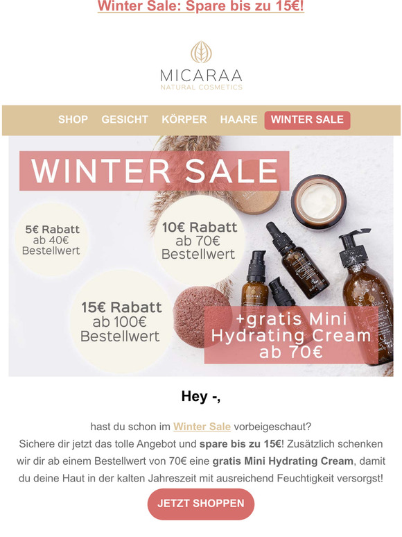  SALE  Bis zu 15 Rabatt!