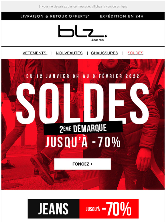 Soldes : 2me dmarque jusqu' -70%