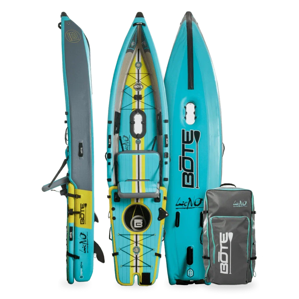 Image of LONO Aero 12′6″ Native Citron Inflatable Kayak