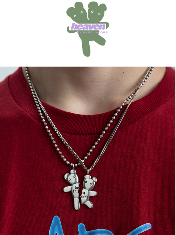 heaven best friends necklace