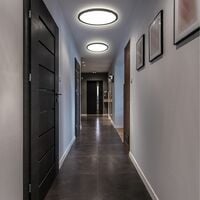 LED Panel Deckenleuchte 22W ultraflach indirekt Deckenlampe