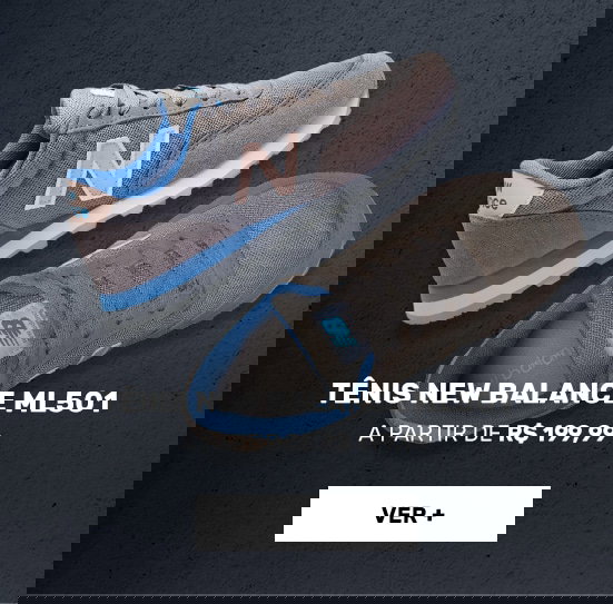 Centauro: New Balance ML501 a partir de R$ 199,99! | Milled