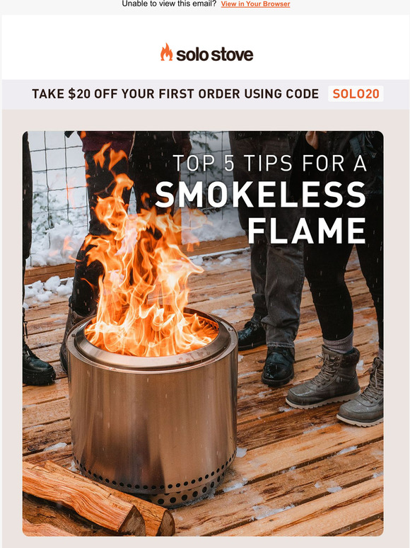 Solo Stove 5 Steps To Smokeless Milled