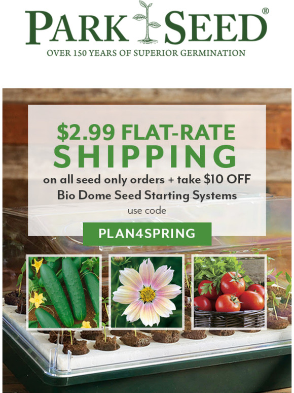 Seeds For Spring Are Here! Milled