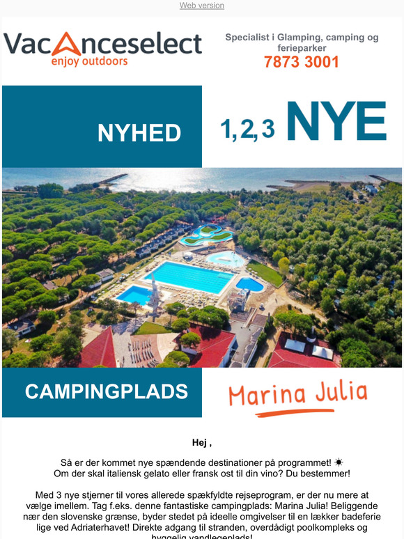 Nye feriedestinationer