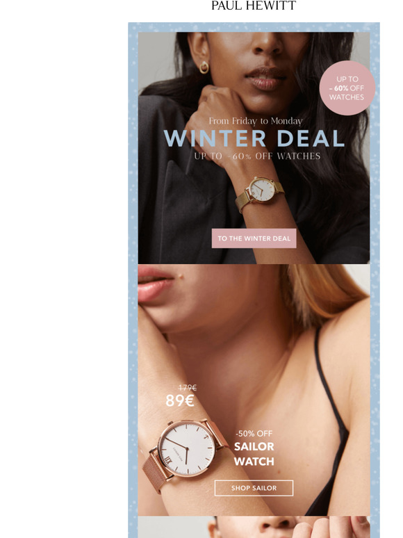 The Last Winter Deal at PAUL HEWITT