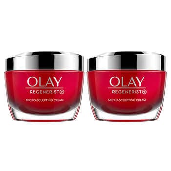 OLAY Regenerist Plus Micro Sculpting Cream, 1.7 oz, 2-Pack