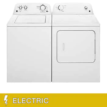 Kenmore 3.5 cu. ft. Top Load Washer with Porcelain Basket and Kenmore 6.5 cu. ft. Electric Dryer