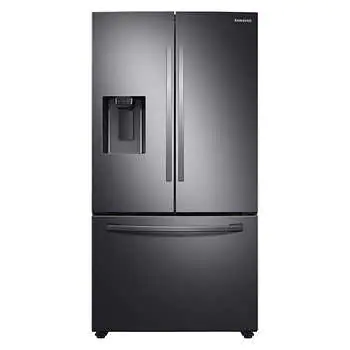 Samsung 27 cu. ft. Large Capacity 3-Door French Door Refrigerator with External Water and Ice Dispenser
