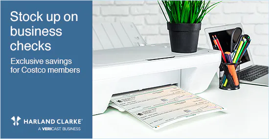 Save on high-security business checks. Exclusive savings for Costco Members. Harland Clarke.
