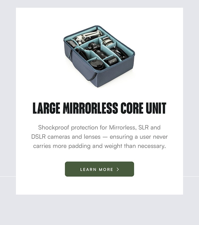 Large Mirrorless Core Unit