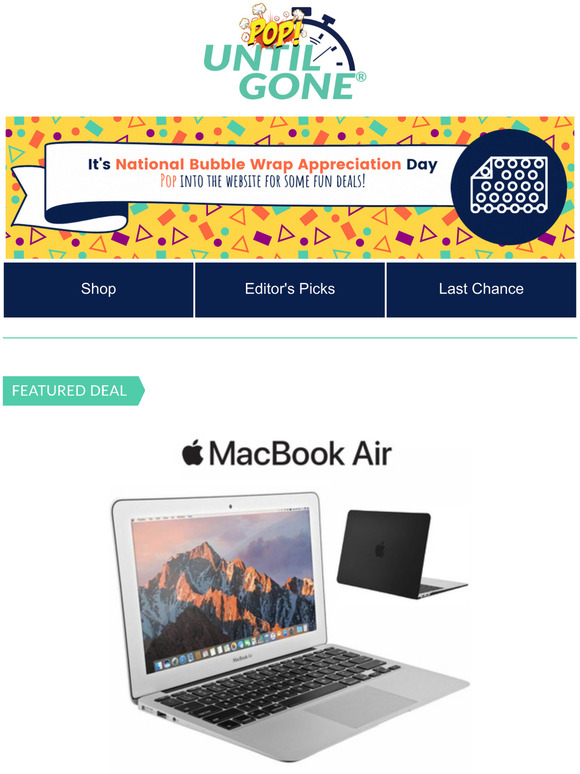 Until Gone Imagine the self control required to work in the Bubble Wrap factory Milled