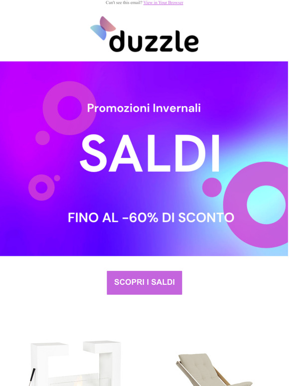 SALDI IINVERNALI  Fino al -60% di sconto