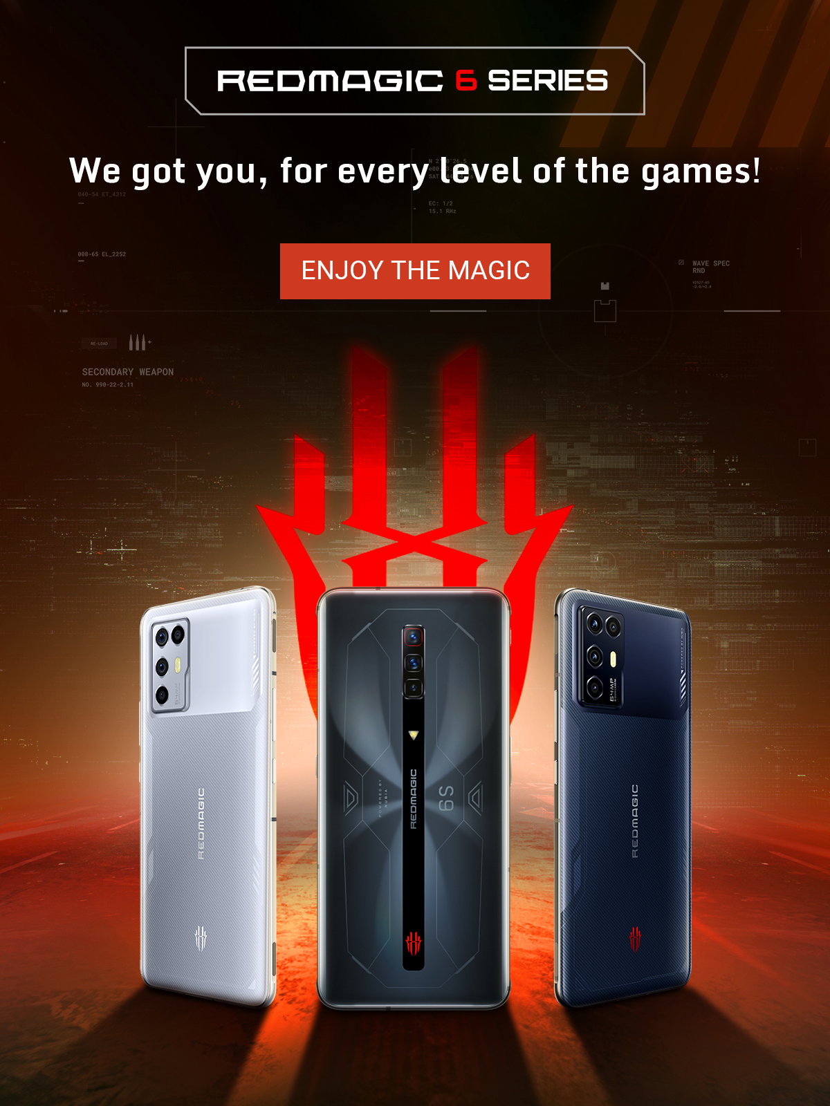 RedMagic: REDMAGIC For Every Level Of The Games | Milled