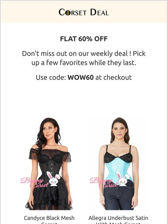 Weekly Deal- Flat 60% Off !