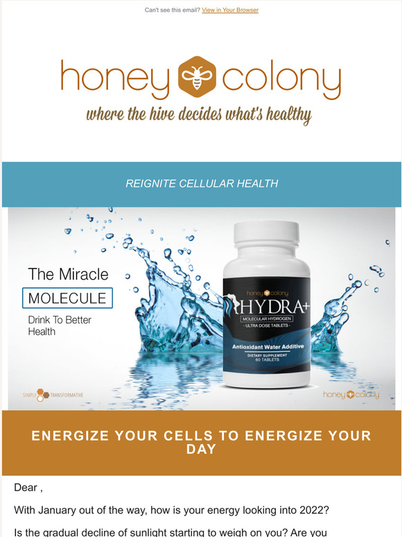 How Are Your Energy Levels?