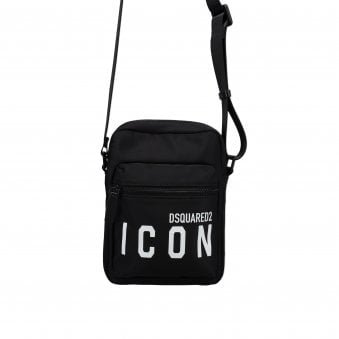 Be Icon Shoulder Bag Black/White