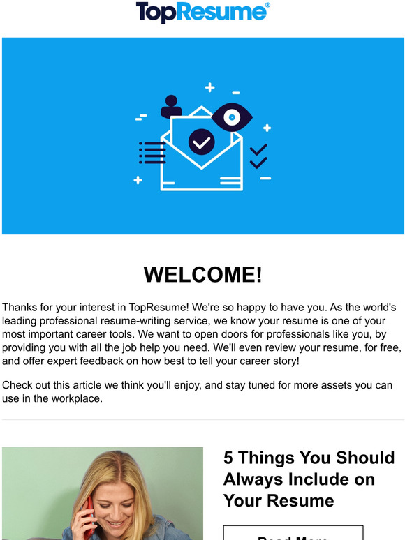 Thanks for signing up