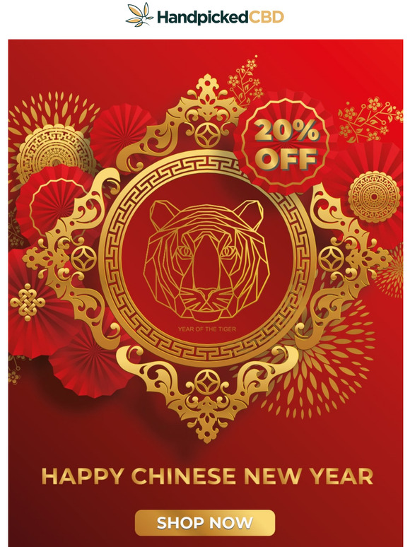 20% off for CNY! 