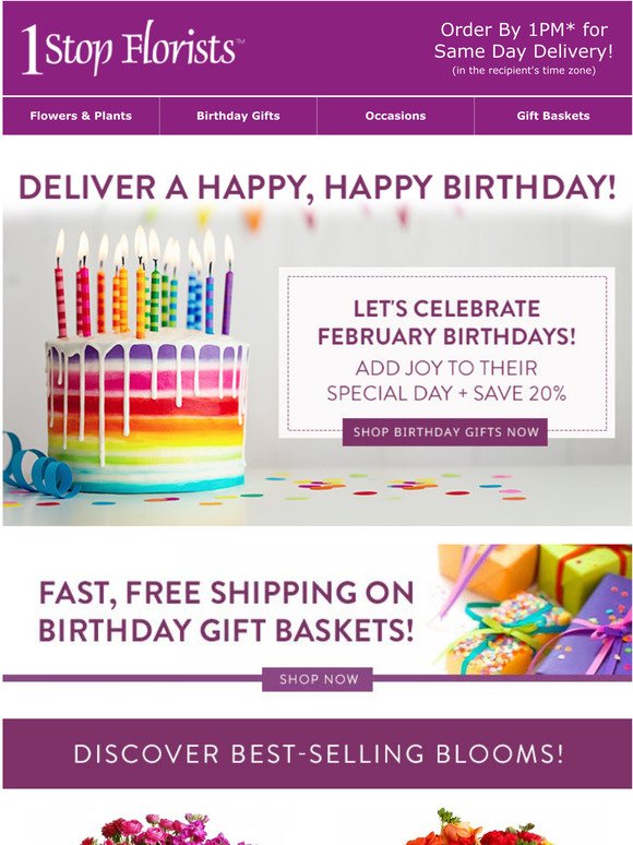 Dont miss their birthday (or this sale!)