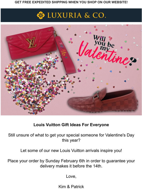 In LVoe with Louis Vuitton: Happy Valentine's Day Everyone!!!