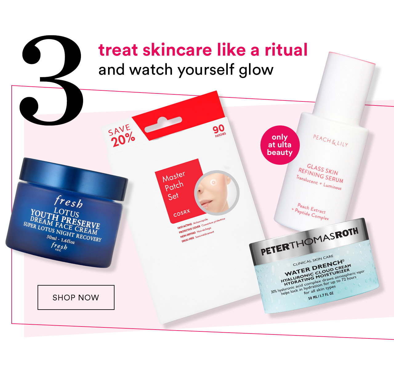 3 Treat skincare like a ritual