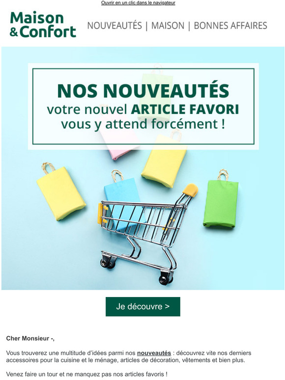 Les vedettes du mois : nos nouveauts